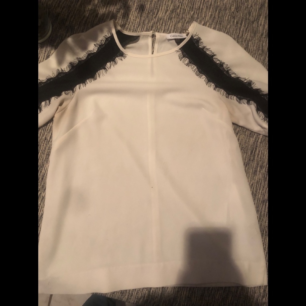 Calvin Klein White Blouse